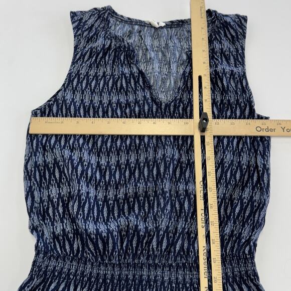 Soft Joie Dress Womens Small Ikat Pattern Sleeveless Rayon Summer Casual - Picture 5 of 6